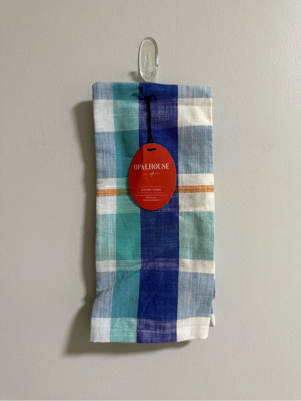 NWT Opalhouse Plaid Kitchen Towel
